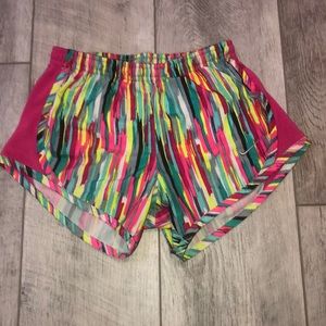 Nike girls running shorts